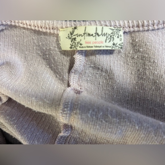 Free People Ribbed Long Sleeve Top - Picture 3 of 3